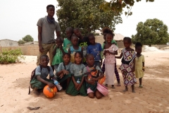 Groepsfoto in Kerewan