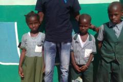 Vrijdag 20 december werd het rijst uitgedeeld op school