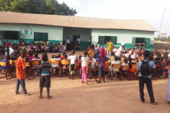 Kerst werd groot gevierd.