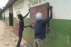 Het plaatsen van de ramen