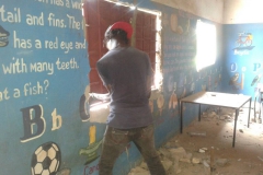 Het plaatsen van de ramen