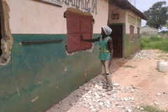 Het plaatsen van de ramen