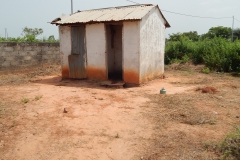 Foto van huidige toiletblok.