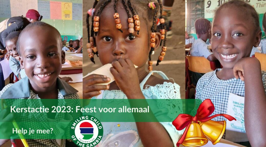 Kerstactie 2023 _ Feest voor allemaal _ Smiling Child of The Gambia